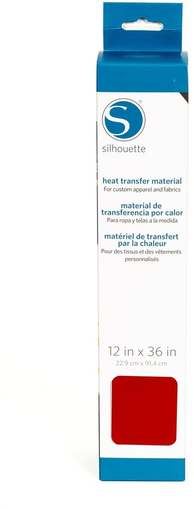 Silhouette Flex Heat transfer 30,5cm x 0,9m Red (UITLOPEND)